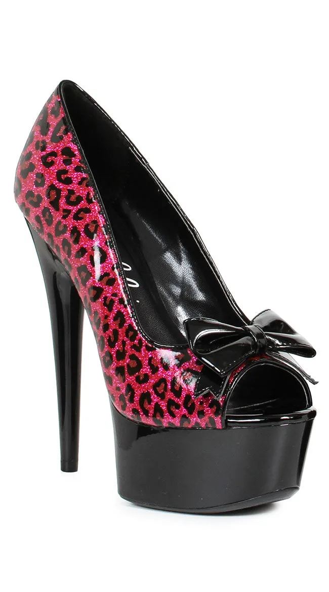 6" Leopard Print Pumps