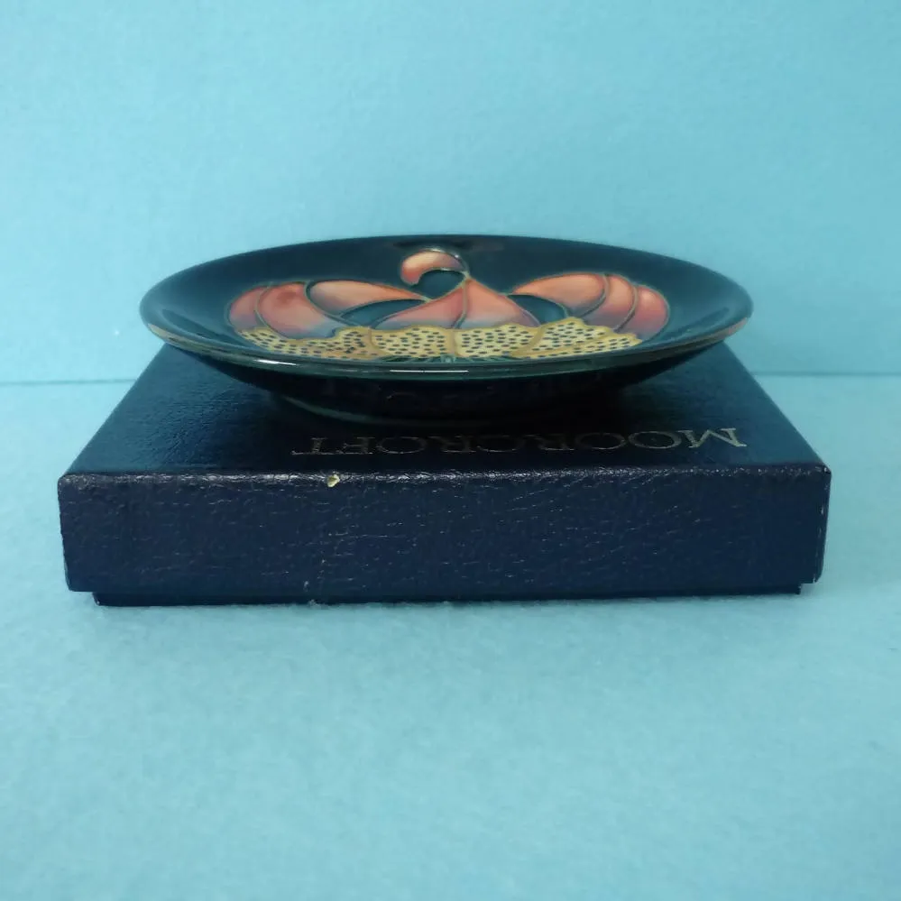 A Boxed Moorcroft Centenary Pin Dish