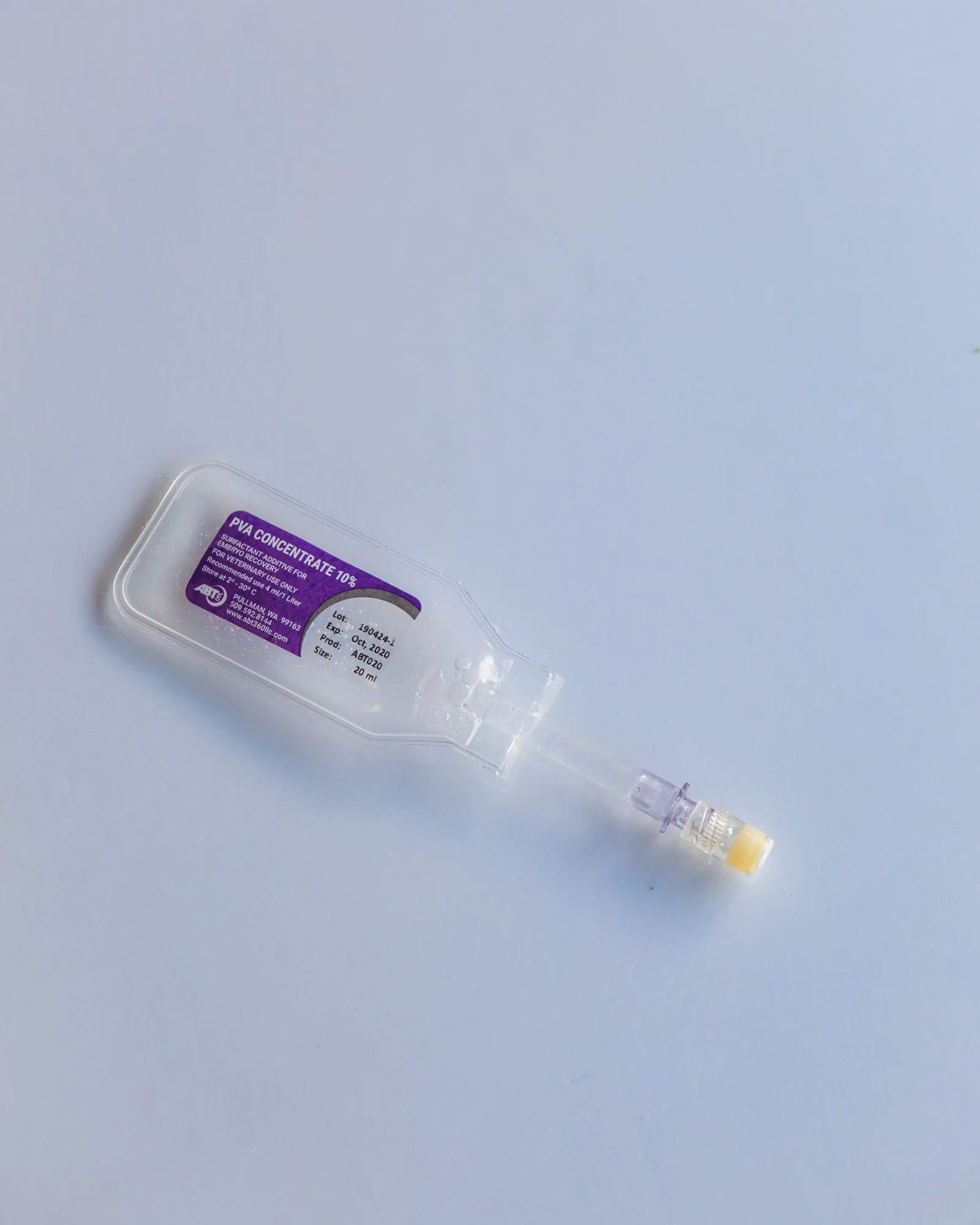 ABT PVA CONCENTRATE 10%- 20 mL Bag, Each