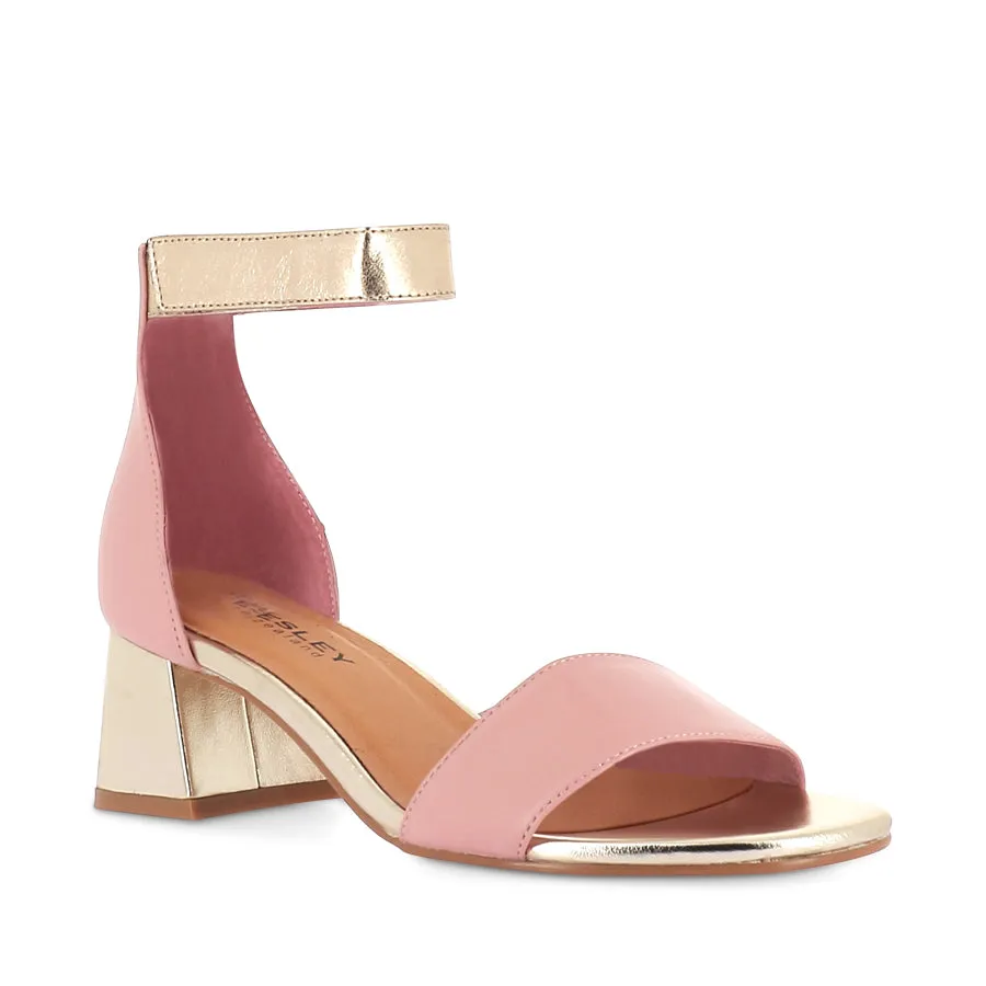 ADAIR - BLUSH GOLD LEATHER