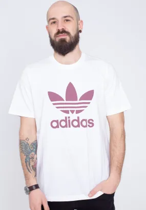 Adidas - Trefoil White/Quiet Crimson - T-Shirt