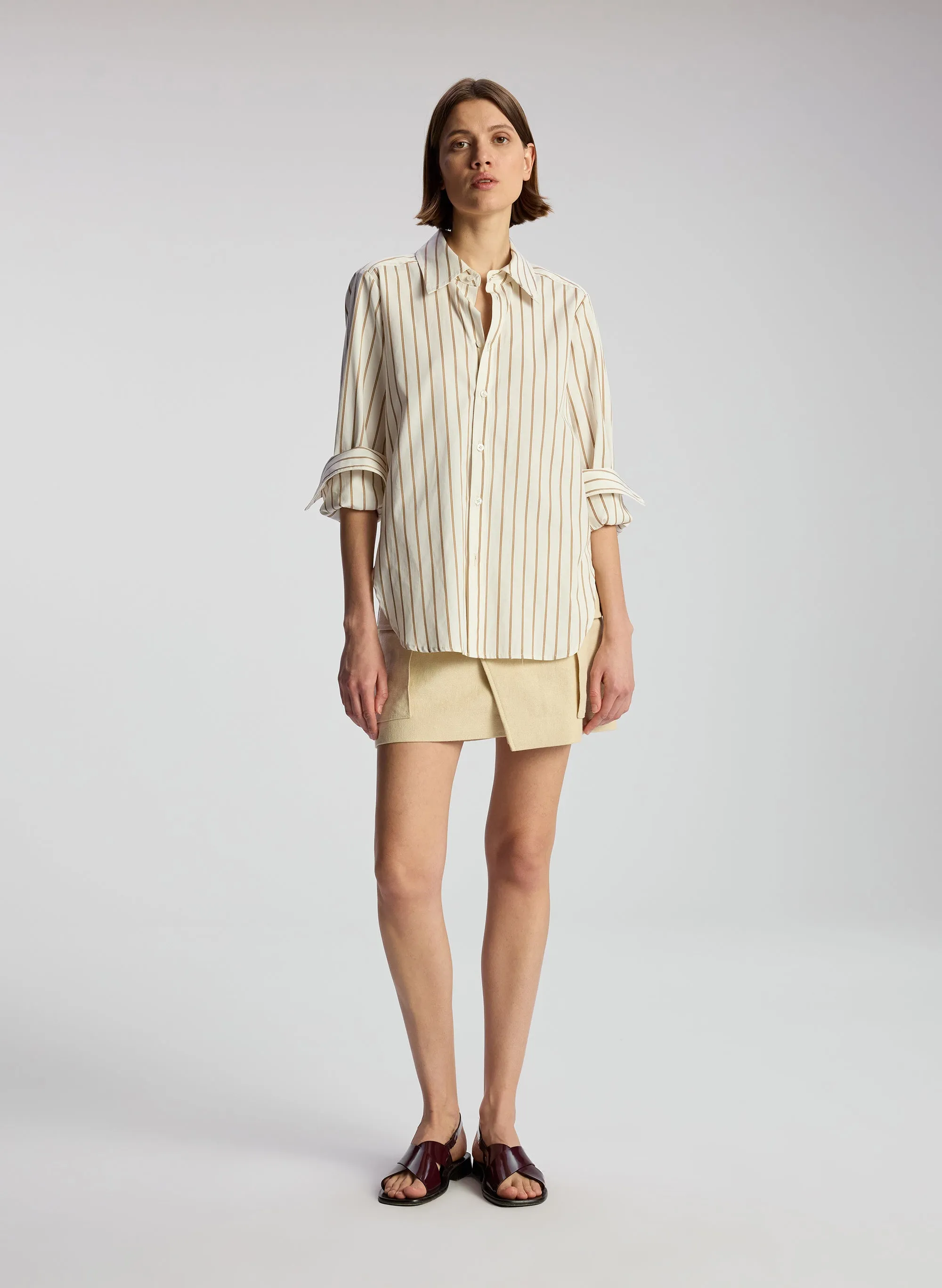 Aiden Striped Cotton Shirt