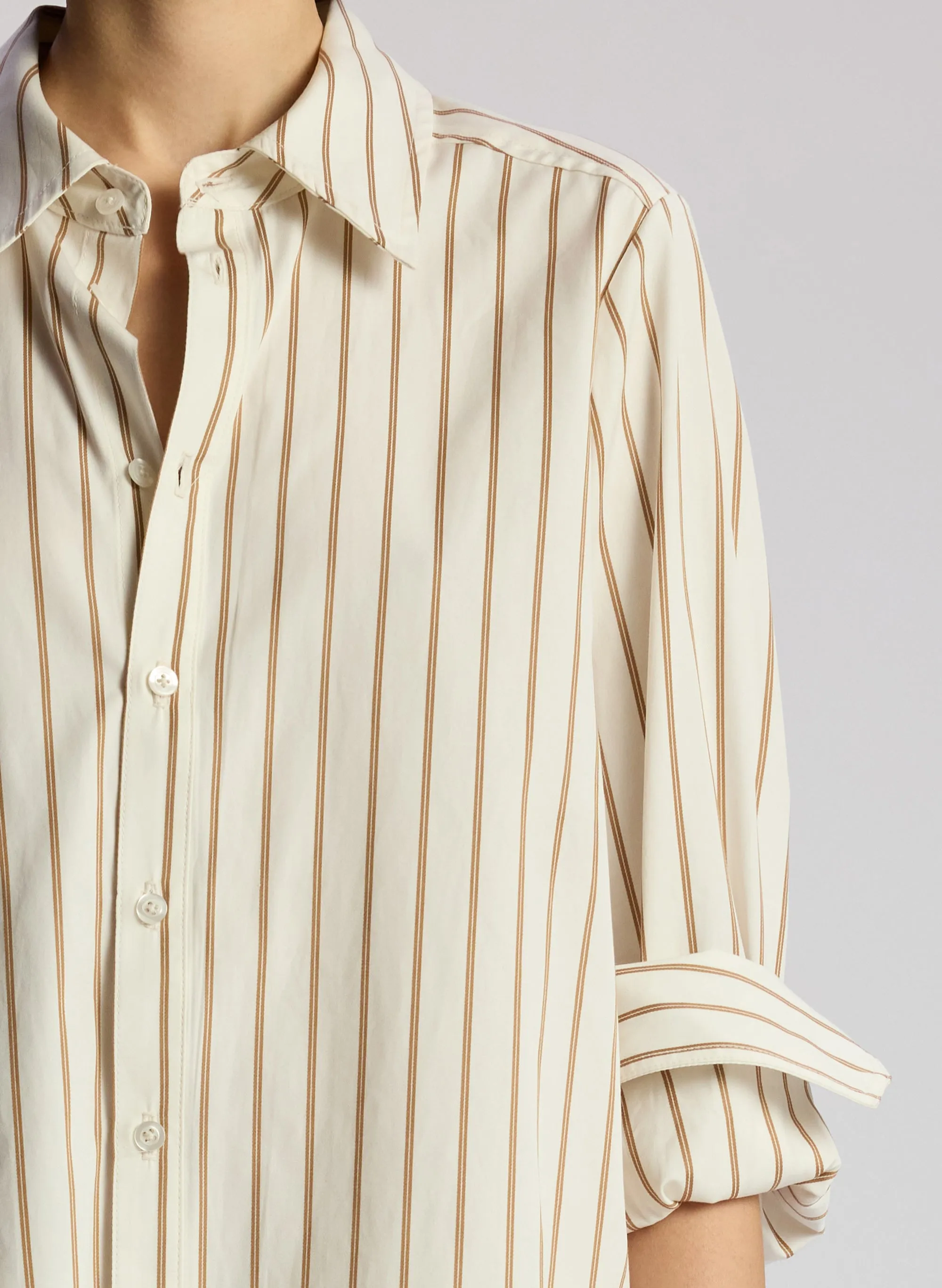 Aiden Striped Cotton Shirt