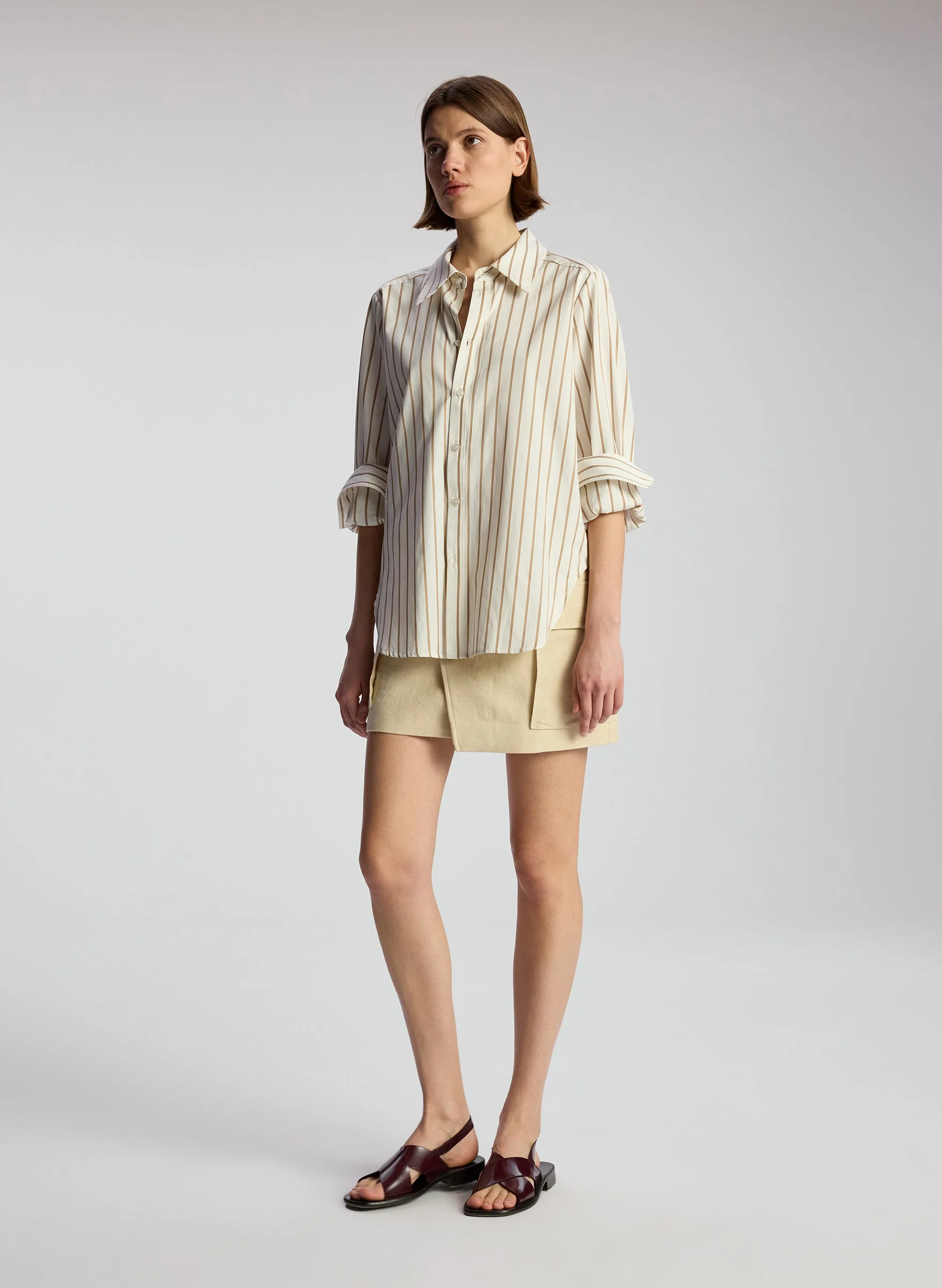 Aiden Striped Cotton Shirt