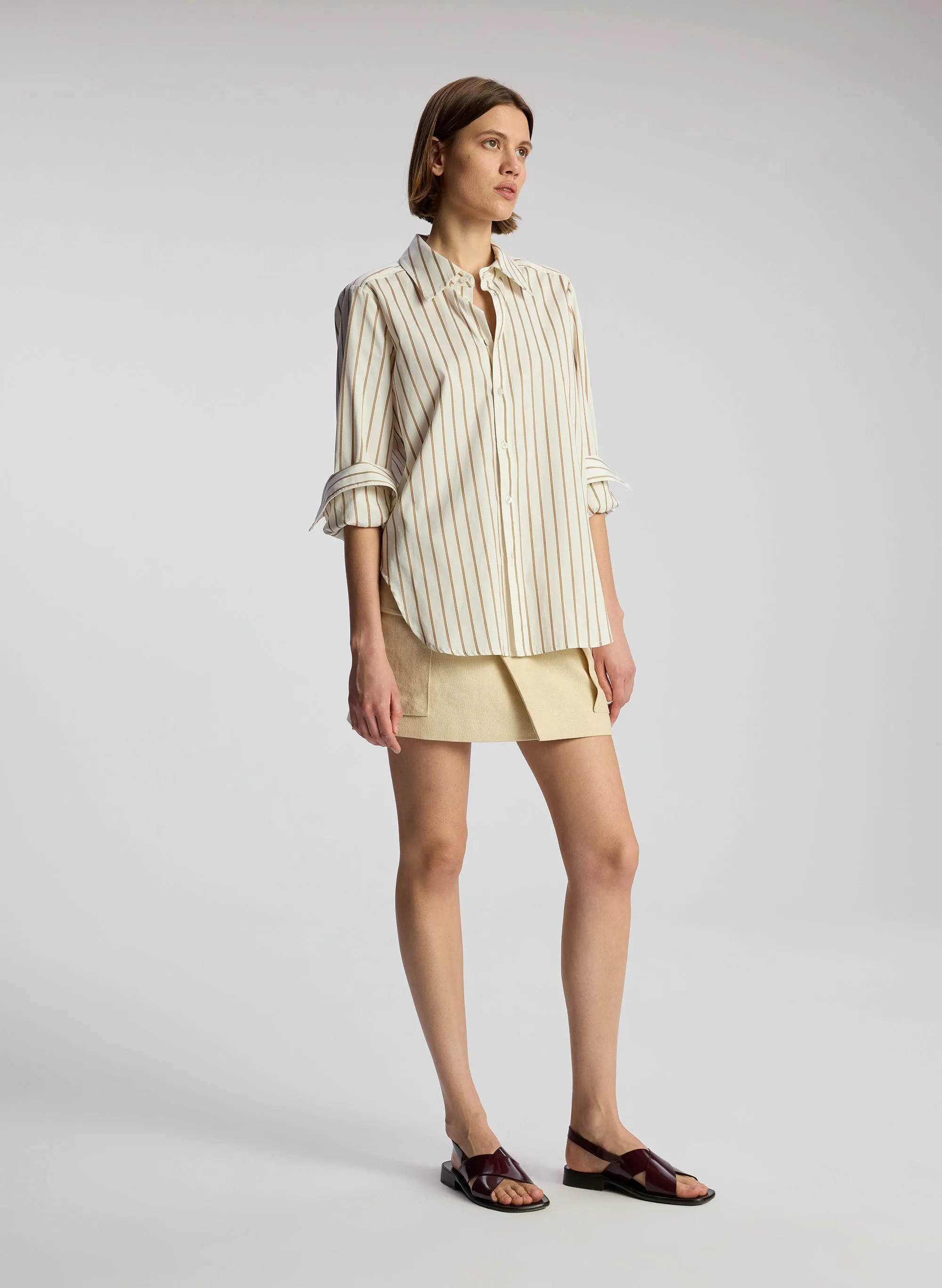 Aiden Striped Cotton Shirt