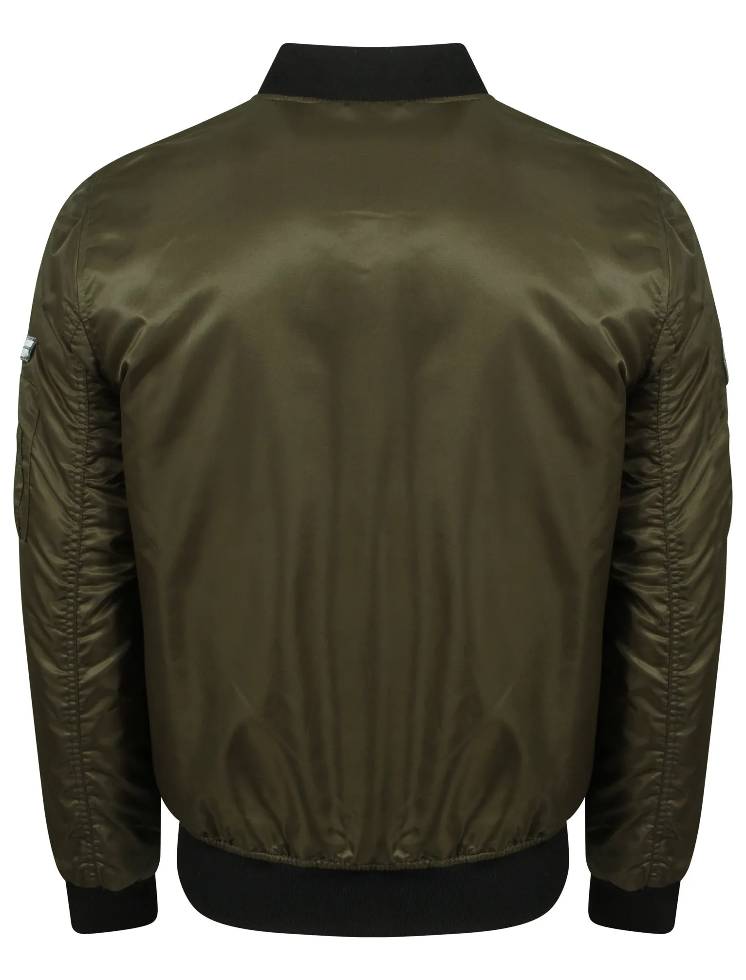 Amalfi Bomber Jacket with Flight Patches in Amazon Khaki - Tokyo Laundry