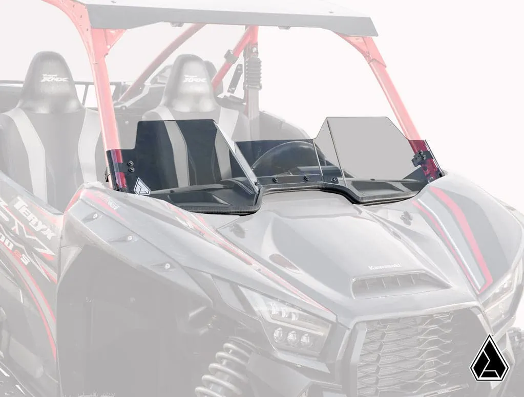 Assault Industries Half Windshield (Fits: Kawasaki Teryx KRX 1000)