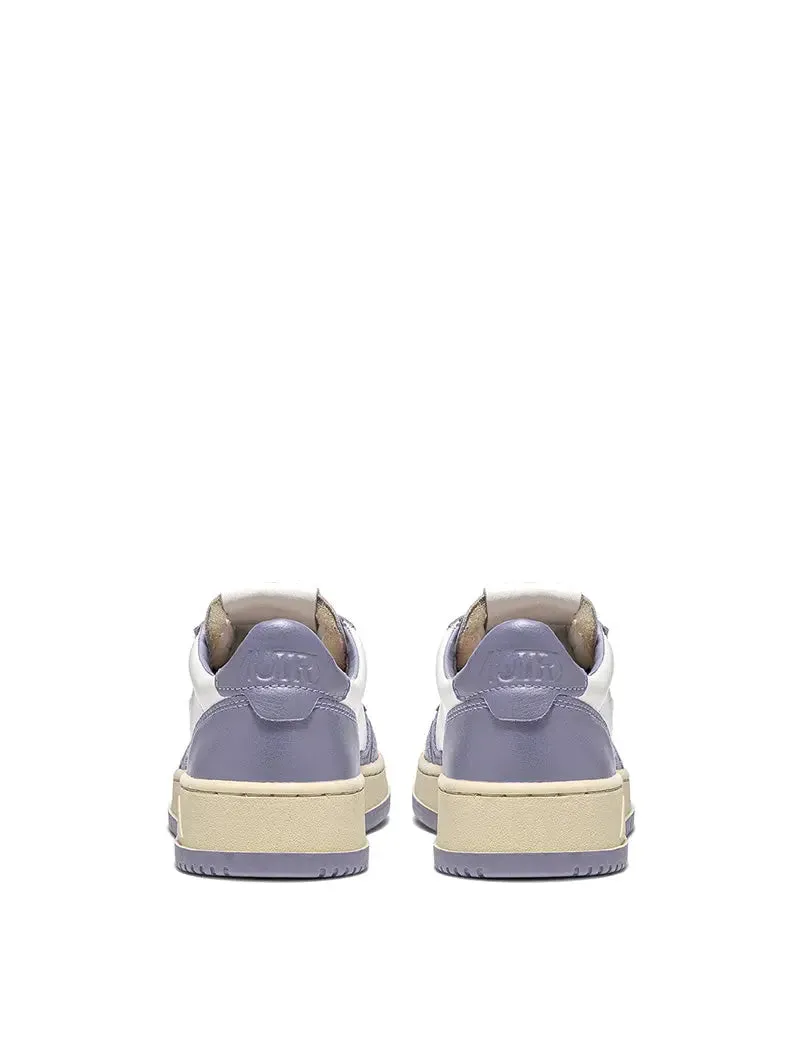 Autry Medalist Low Trainers White / Lavender