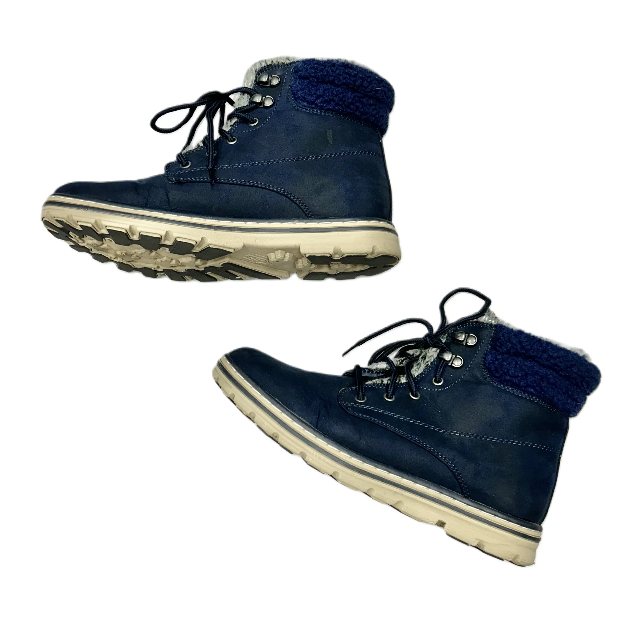 Boots Hiking By White Mountain In Navy, Size: 9.5