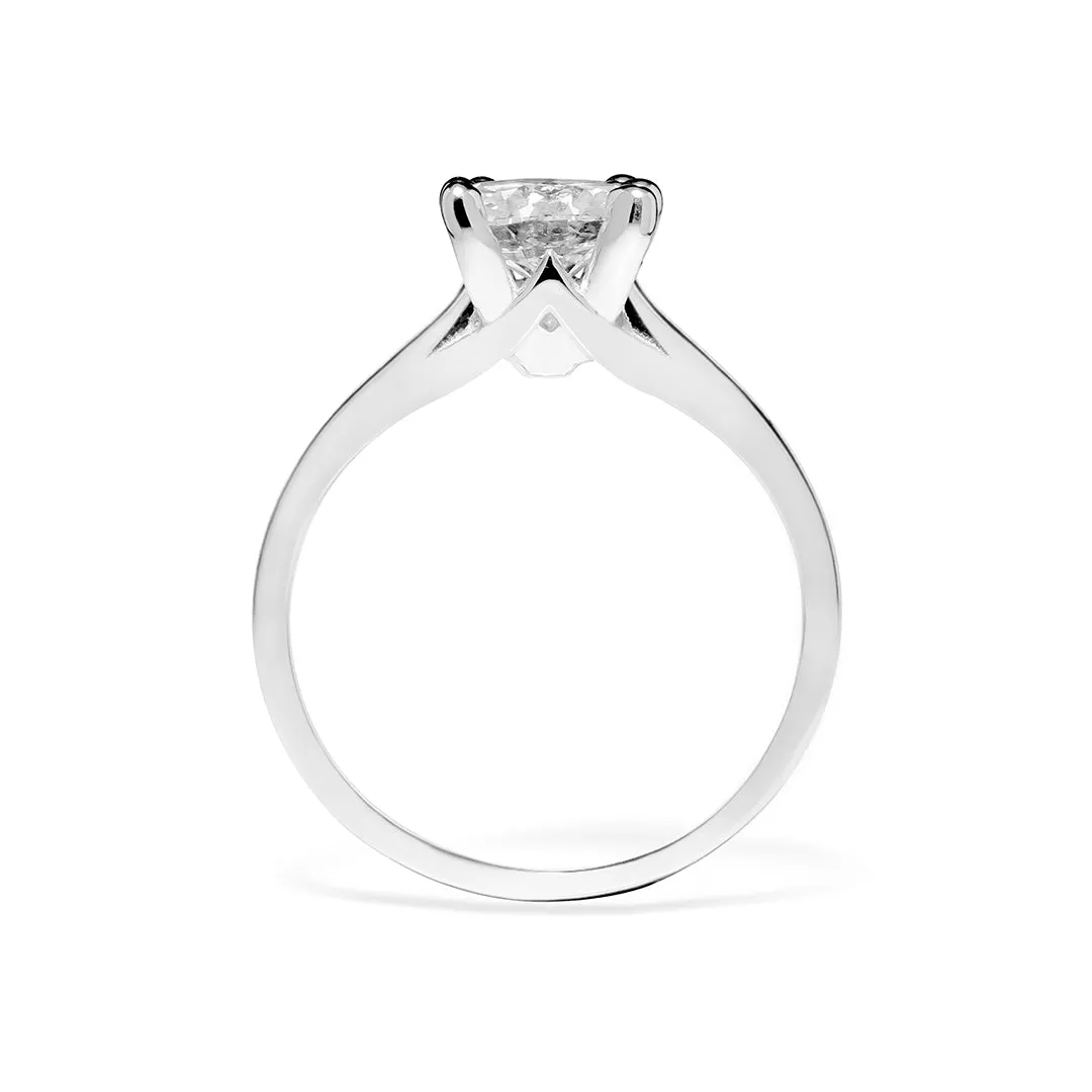 Caroline Ring 0.70ct 18K White Gold