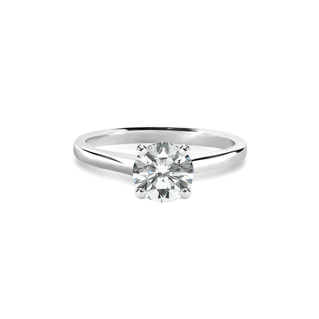 Caroline Ring 0.70ct 18K White Gold