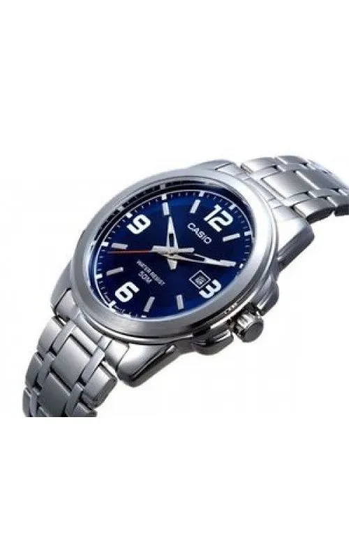 Casio Enticer Analog Blue Dial Men's Watch MTP-1314D-2AVDF