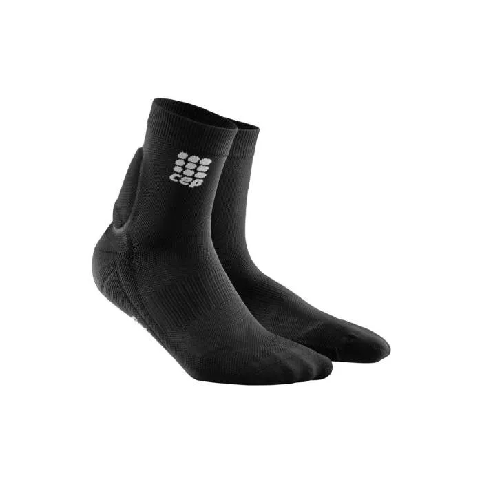 CEP Men's Ortho Achilles Support Short Socks - Black ( WO5756 )