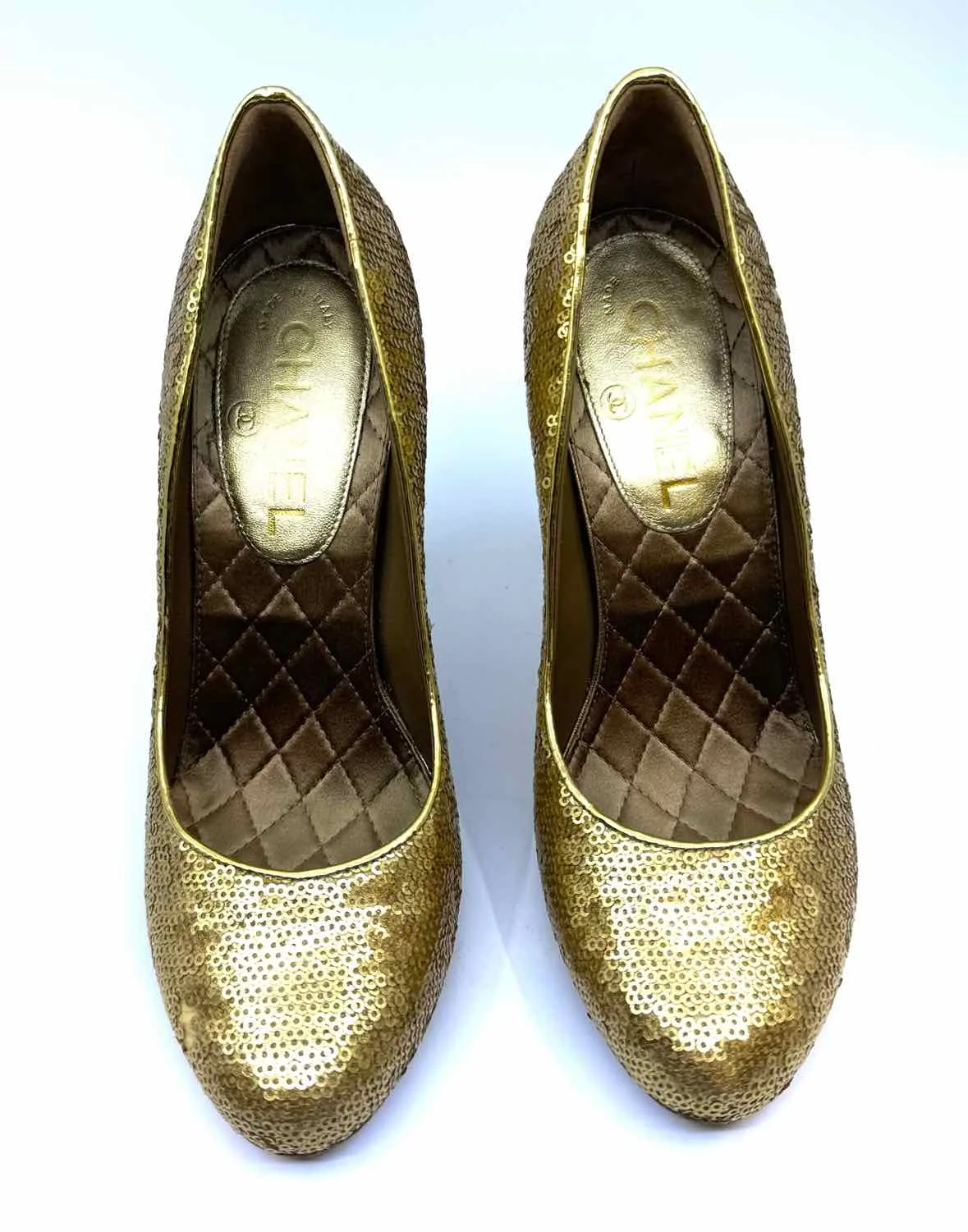 CHANEL Sequin Pumps | Size 7