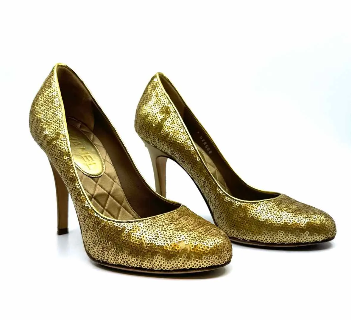 CHANEL Sequin Pumps | Size 7