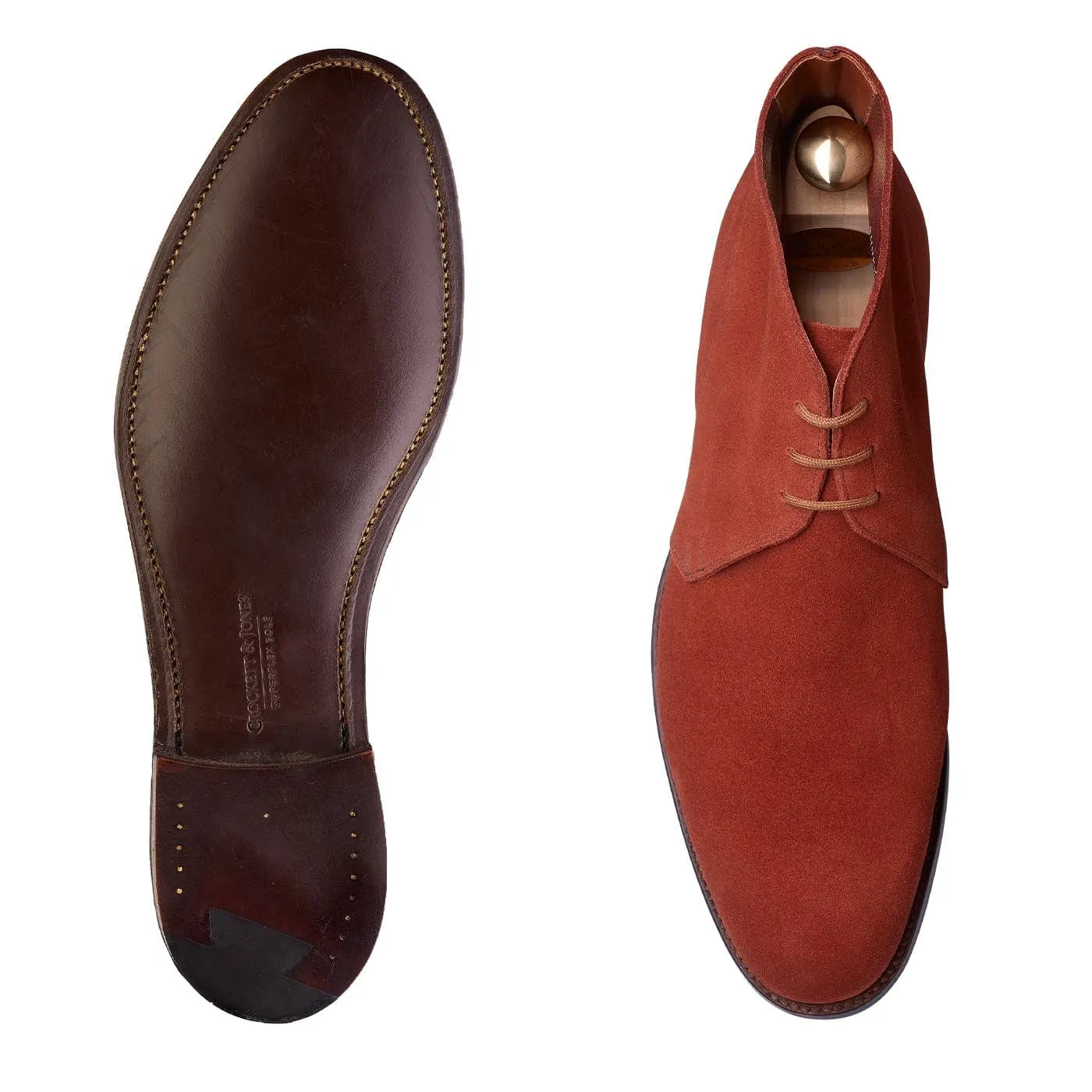 Chukka Terracotta Suede