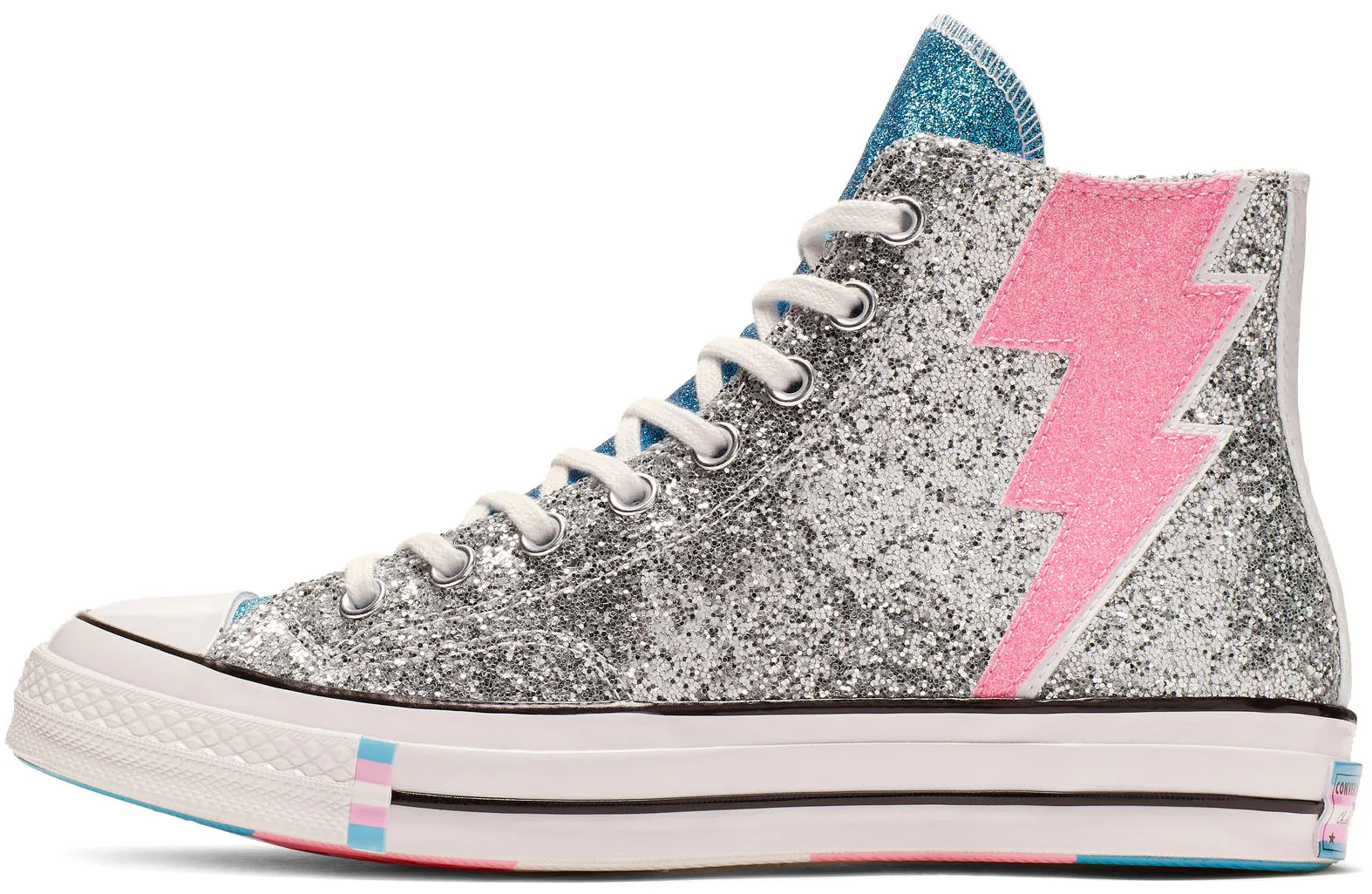 Converse Chuck Taylor 70s Hi Top Pride Trans Bolt/Silver