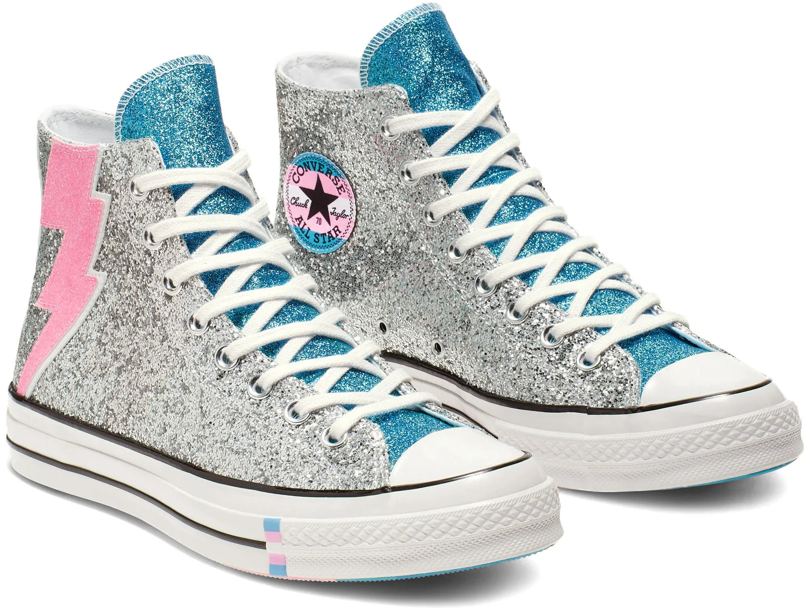 Converse Chuck Taylor 70s Hi Top Pride Trans Bolt/Silver