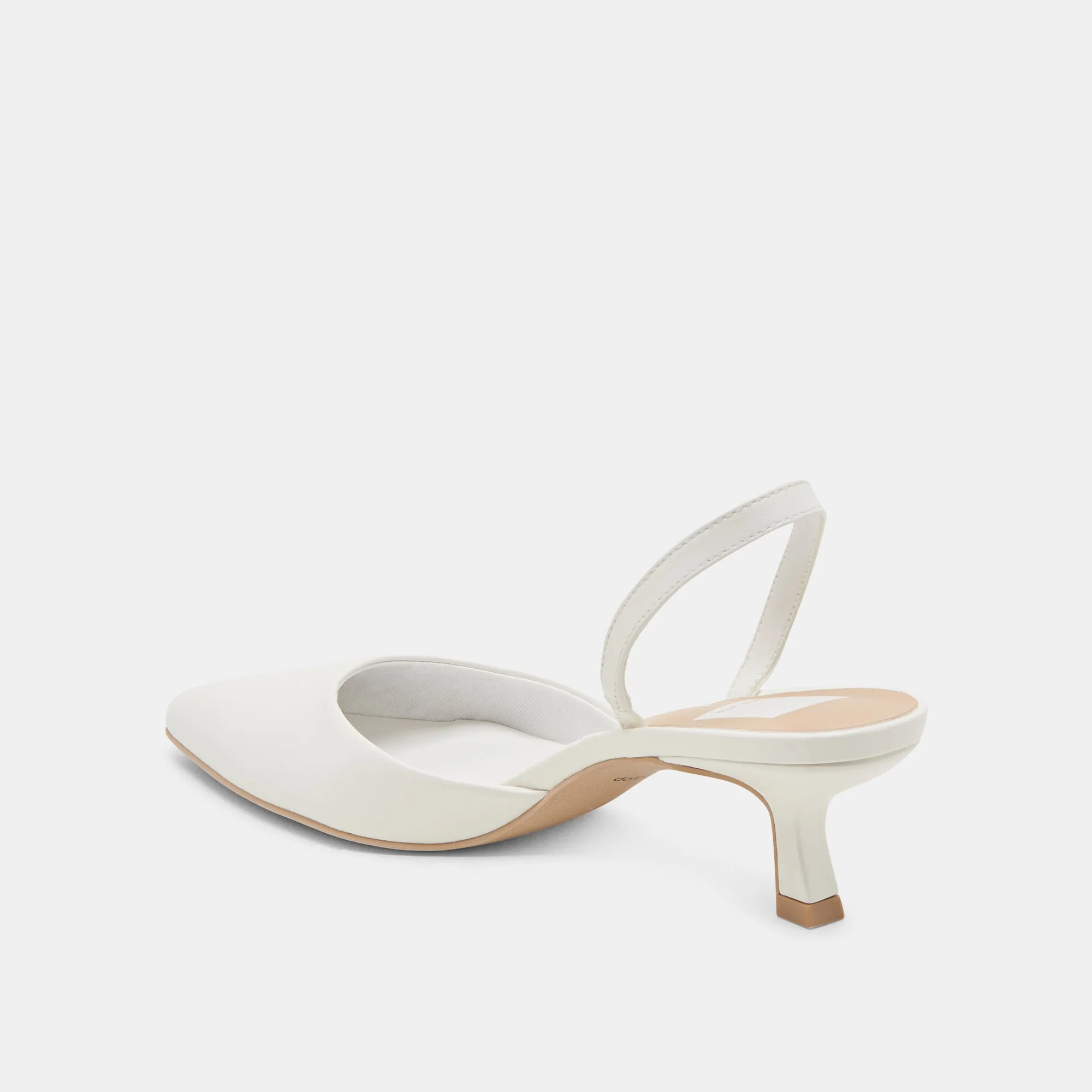 CORSA HEELS TRUE WHITE LEATHER