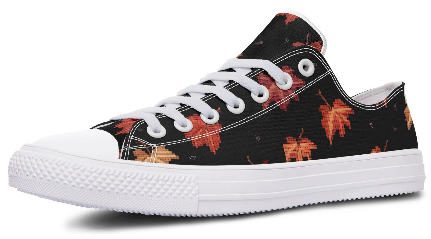 Cozy Autumn Low Tops - Classic Premium Canvas Shoes with Comfortable and Durable Soles