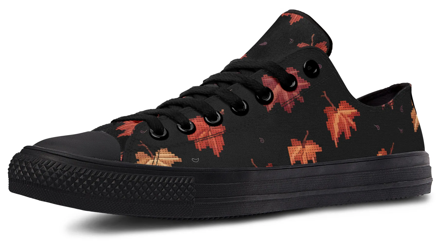 Cozy Autumn Low Tops - Classic Premium Canvas Shoes with Comfortable and Durable Soles