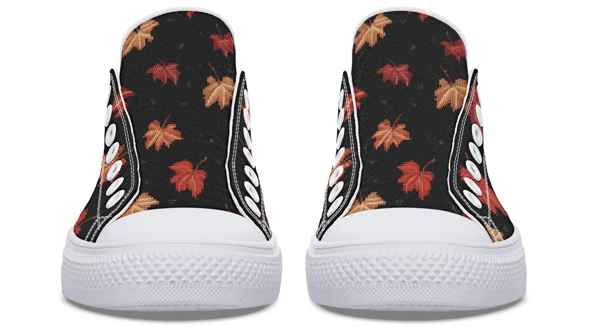 Cozy Autumn Low Tops - Classic Premium Canvas Shoes with Comfortable and Durable Soles