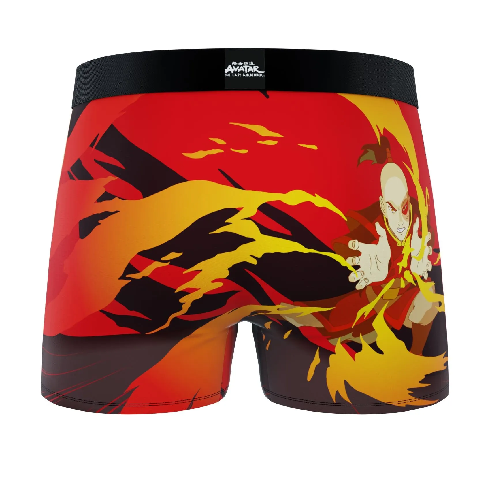 CRAZYBOXER Avatar Zuko   Black   Avatar Men's Boxer Briefs (3 pack)