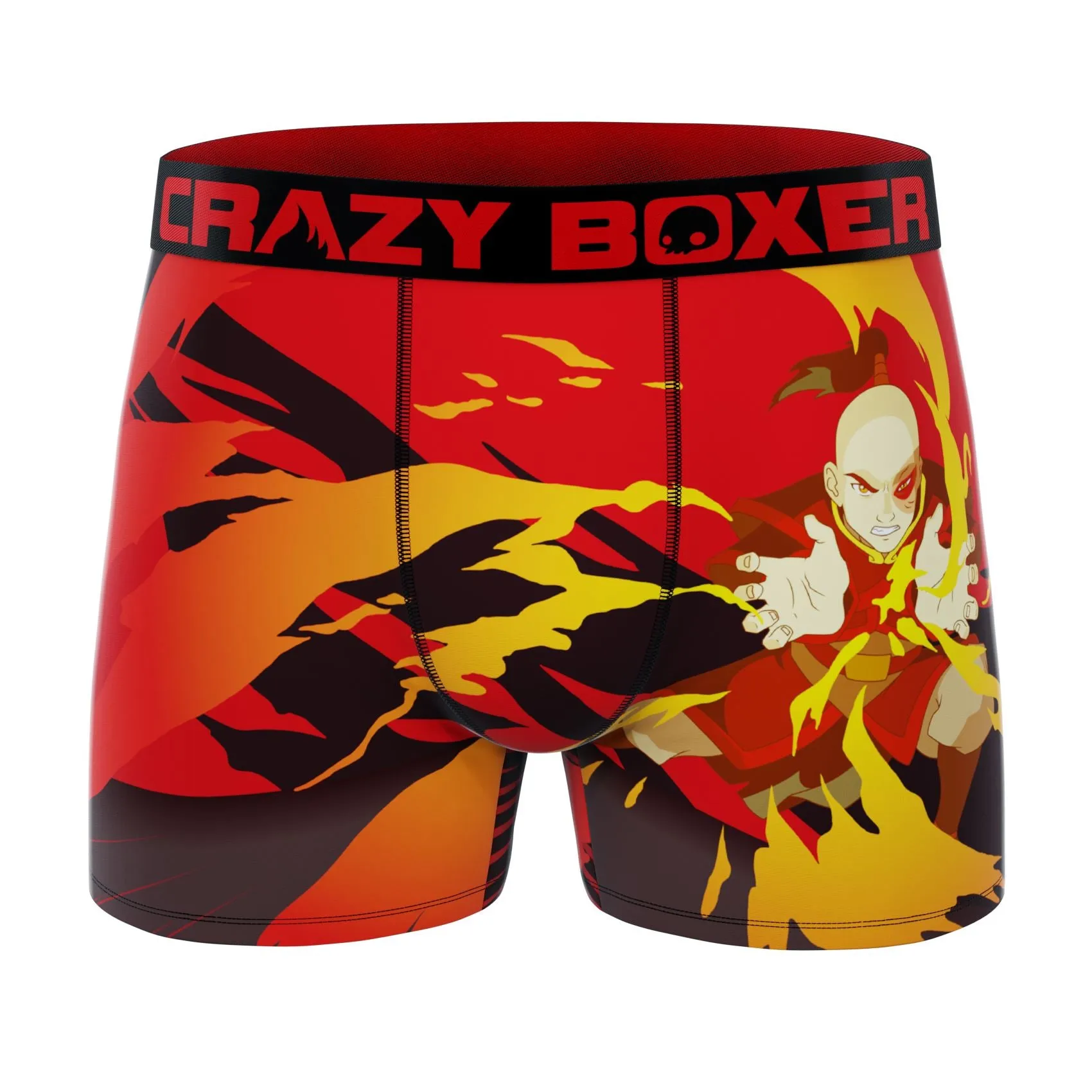 CRAZYBOXER Avatar Zuko   Black   Avatar Men's Boxer Briefs (3 pack)