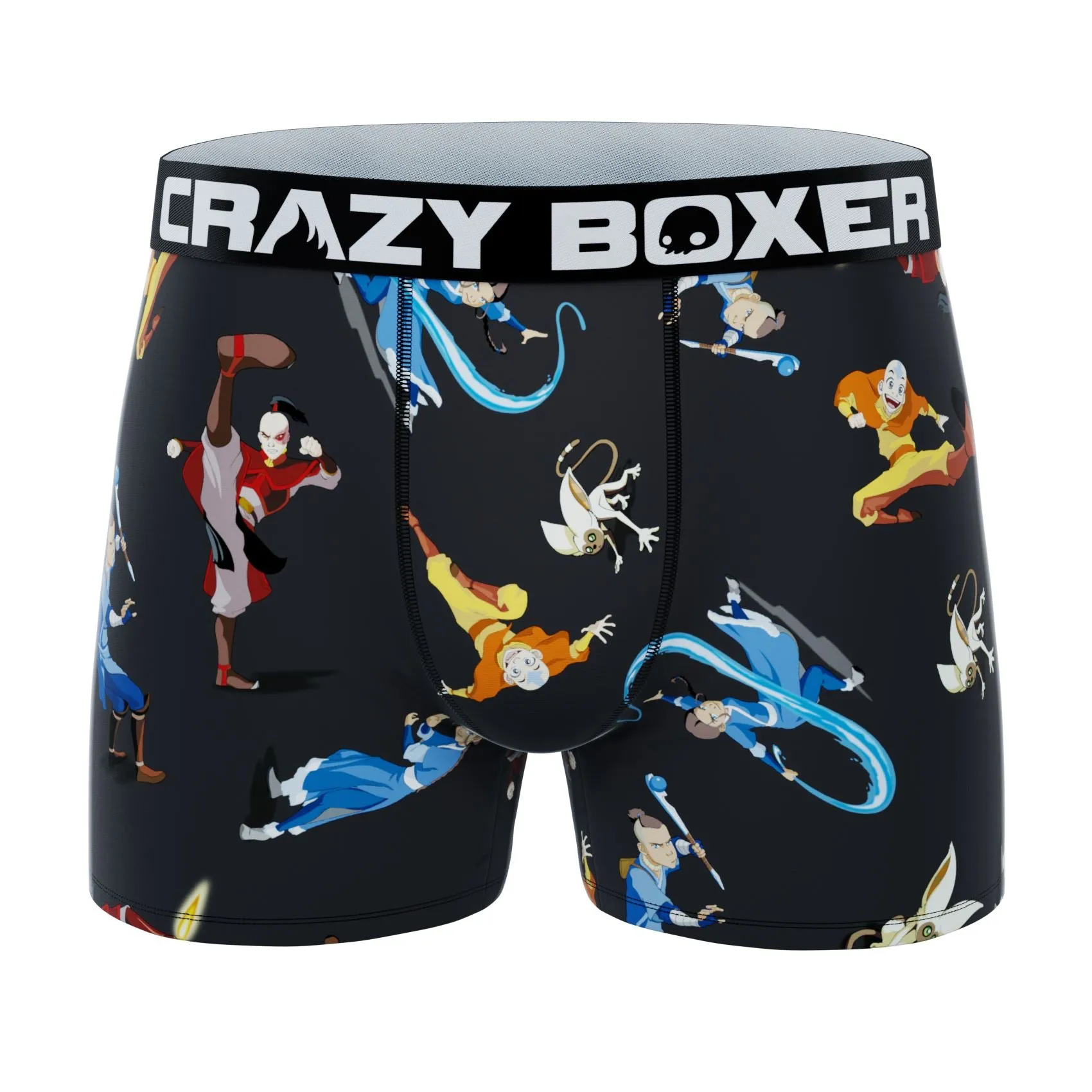 CRAZYBOXER Avatar Zuko   Black   Avatar Men's Boxer Briefs (3 pack)