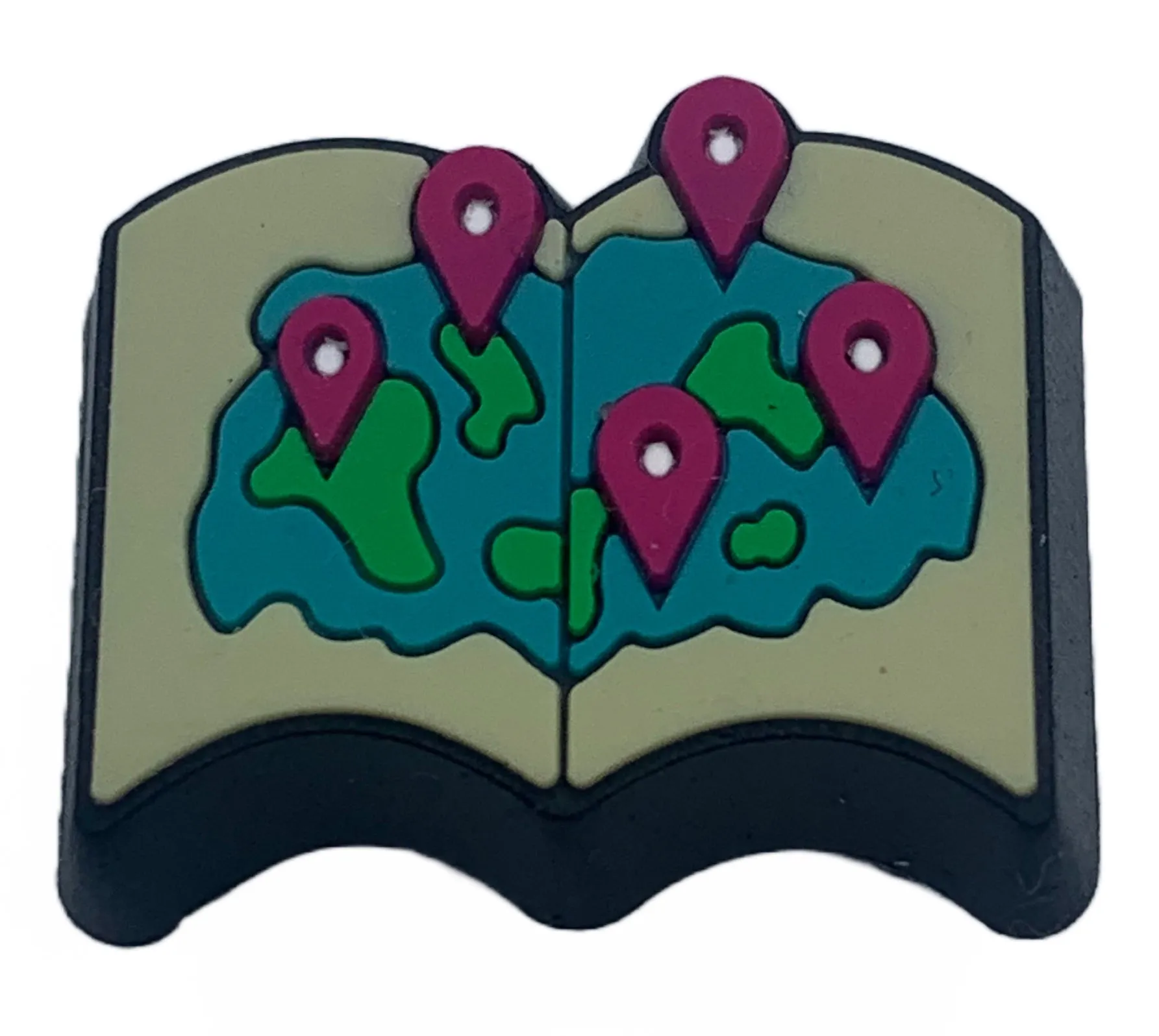 Crocs Jibbitz Hiking Map Charm