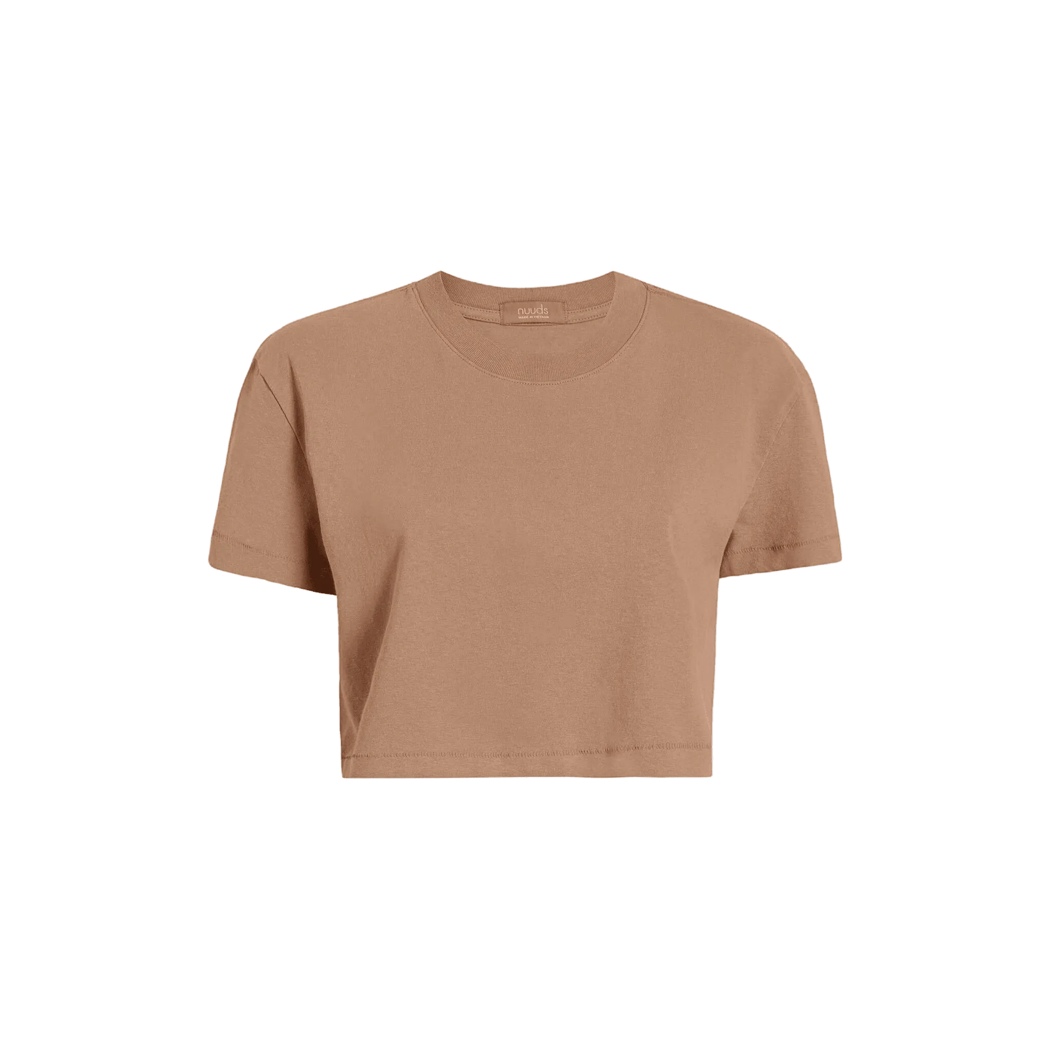 Cropped Tee | Cinnamon