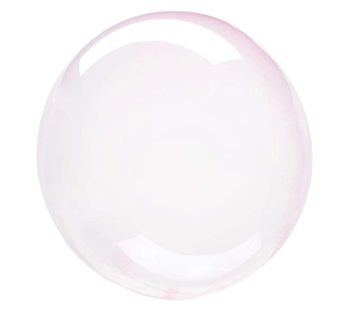 Crystal Clearz Balloon - Light Pink 12”