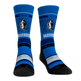 DALLAS MAVERICKS ROCK 'EM YOUTH FRANCHISE CREW SOCKS