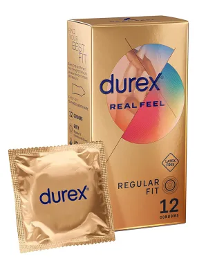 Durex Real Feel Condoms  - 12 Pack