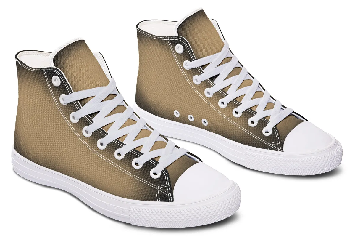 Elder Hide High Tops - Classic Premium Canvas Shoes with Comfortable and Durable Soles