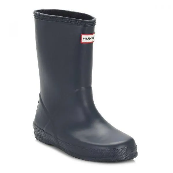 Hunter Kids First Classic Navy Rain Boots