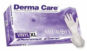 (In-Stock) 5X DERMA CARE Vinyl Exam Gloves (5 Mil)