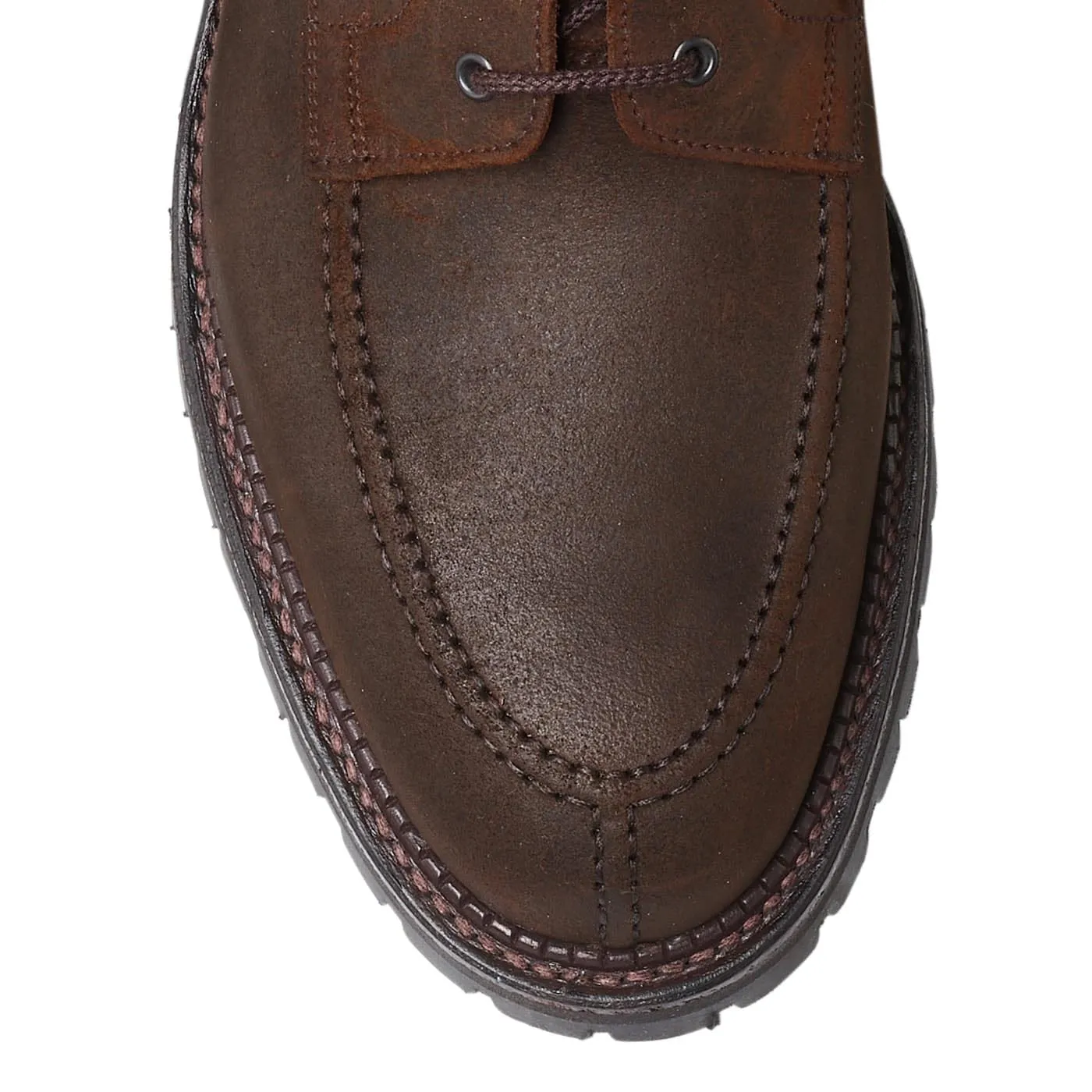 Indiana Dark Brown Rough-Out Suede