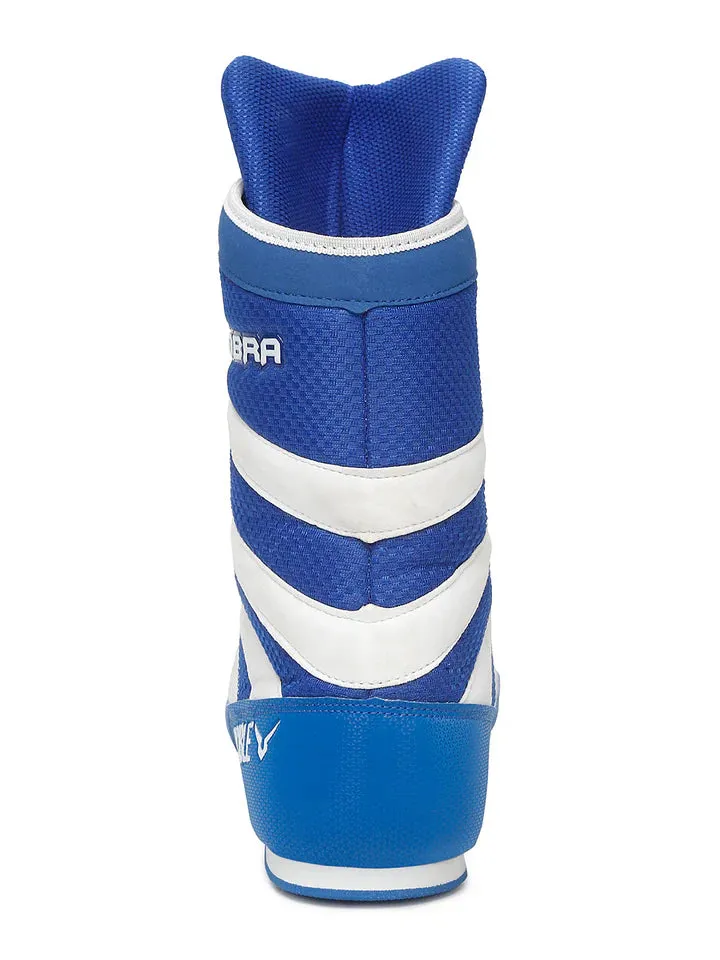 Invincible Cobra Boxing Shoes for Men & Women (BLUE)