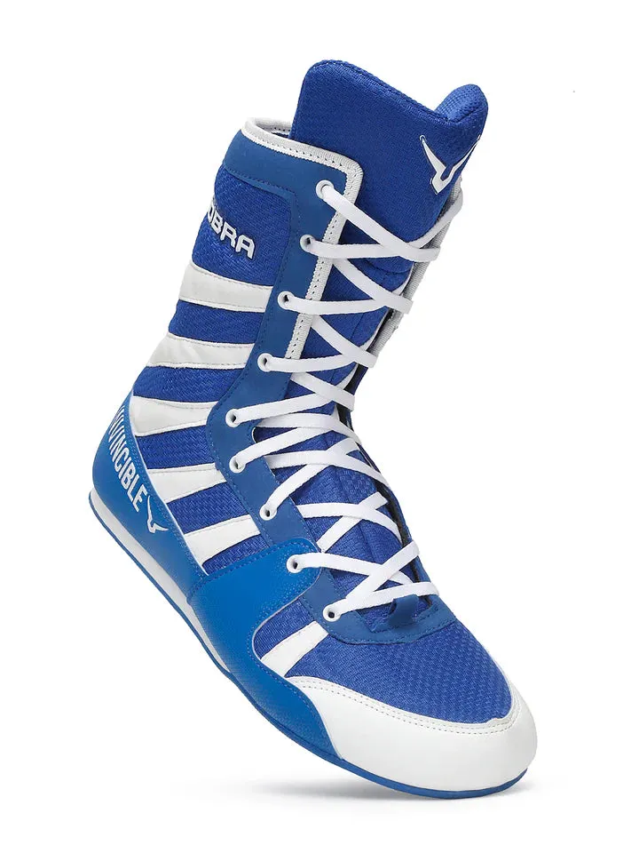 Invincible Cobra Boxing Shoes for Men & Women (BLUE)