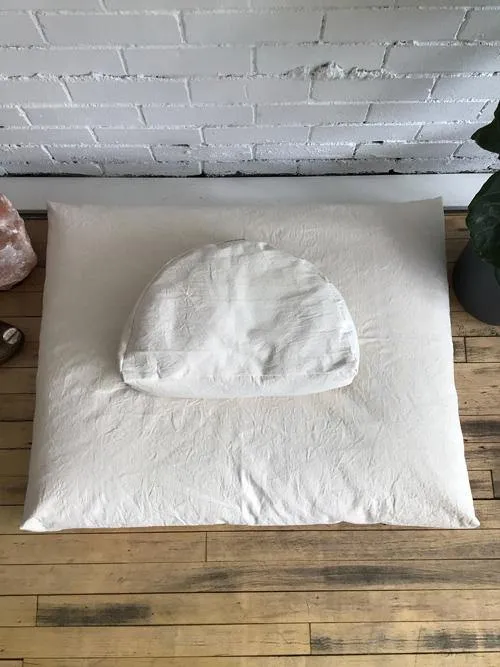 Ivory Meditation Cushion