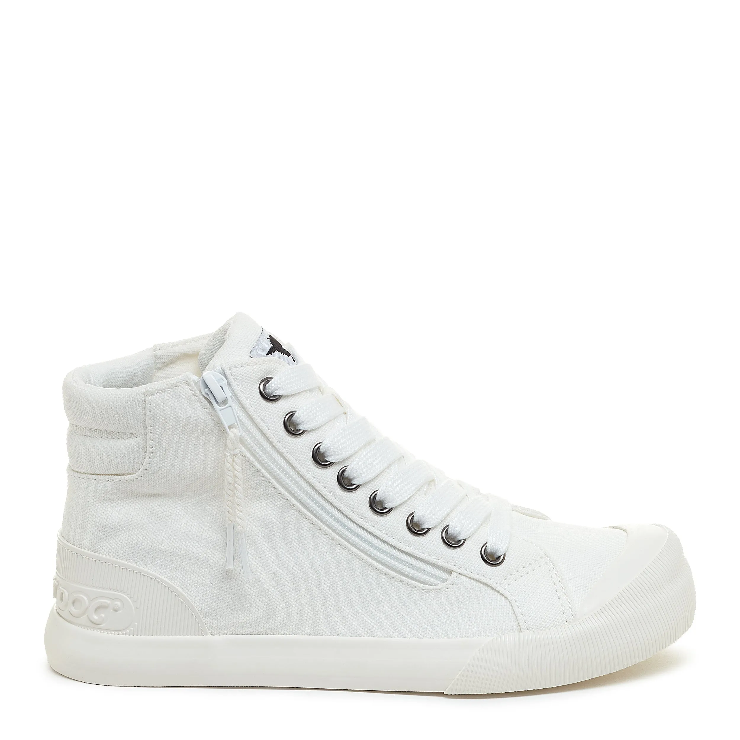 Jazzin All White High Top Sneaker