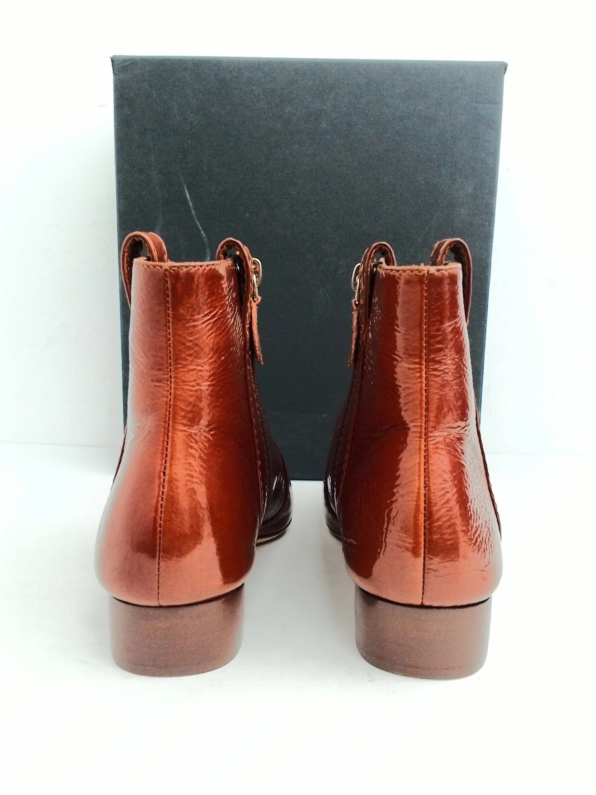 Laurence Dacade Women's Soa Cognac Booties Size 38.5