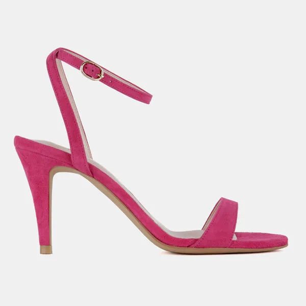 MEGAN - pink suede