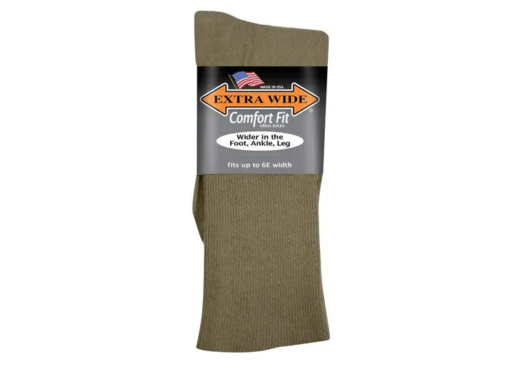 Mens Extra Wide 2700 Comfort Fit Dress Socks