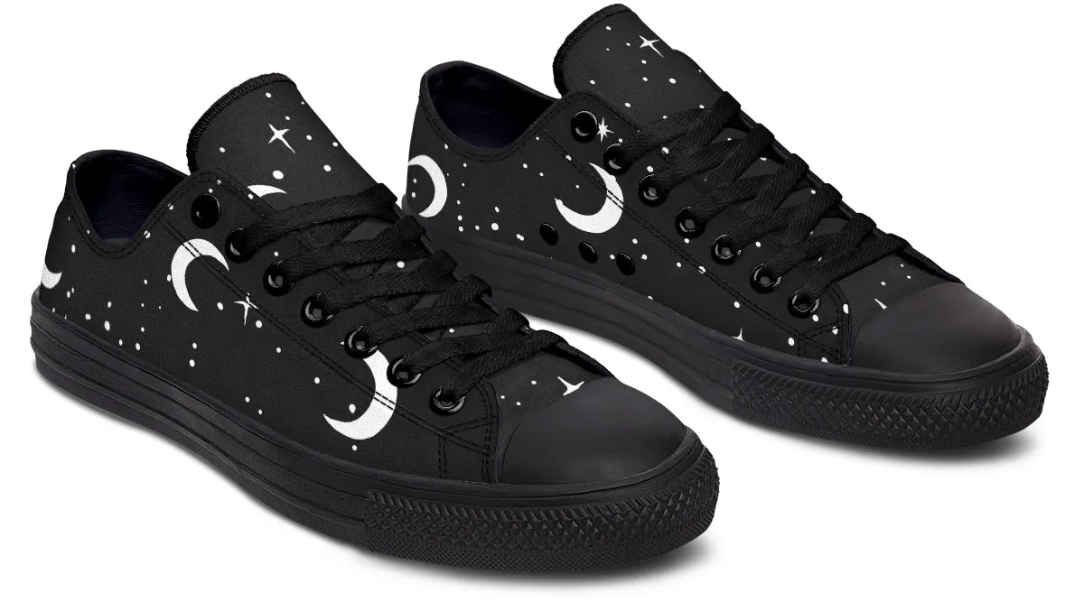 MoonDust Low Tops - Classic Premium Canvas Shoes with Comfortable and Durable Soles