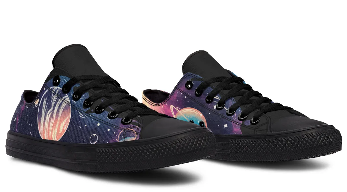 Nebula Low Tops - Classic Premium Canvas Shoes with Comfortable and Durable Soles