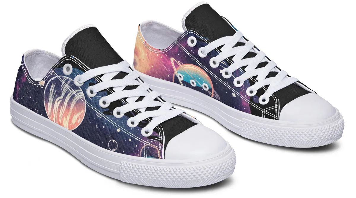 Nebula Low Tops - Classic Premium Canvas Shoes with Comfortable and Durable Soles