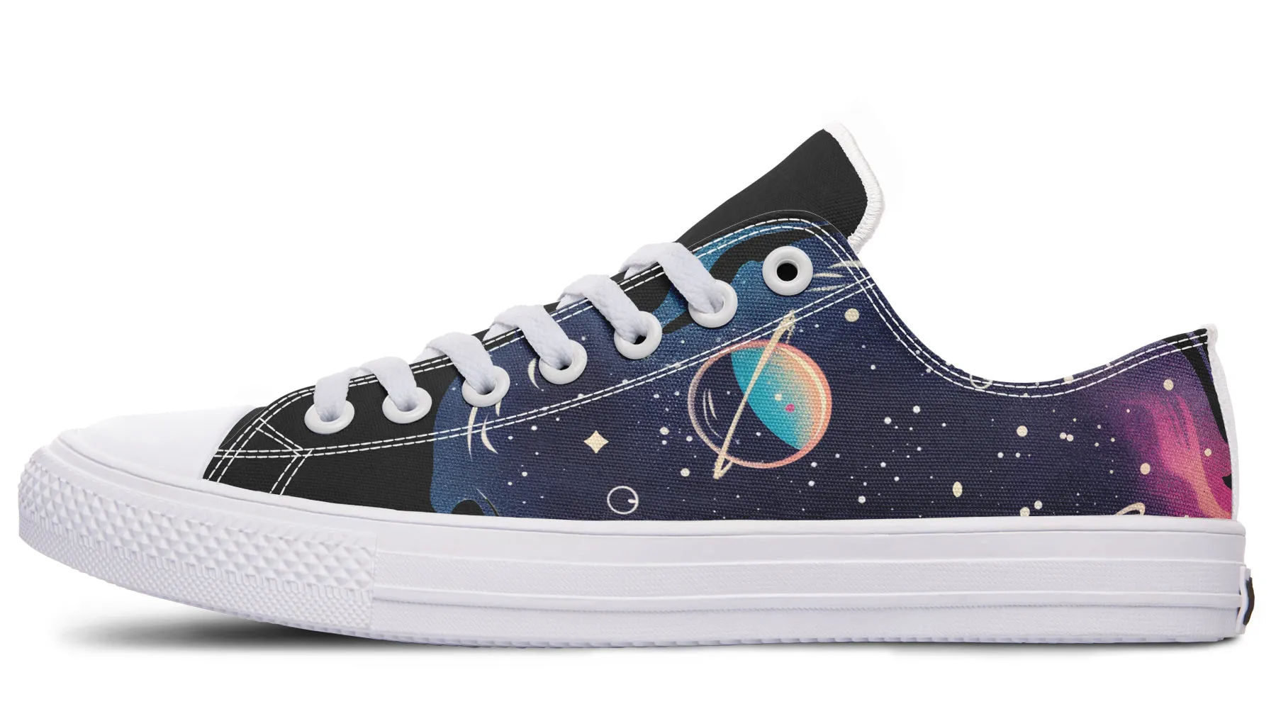 Nebula Low Tops - Classic Premium Canvas Shoes with Comfortable and Durable Soles