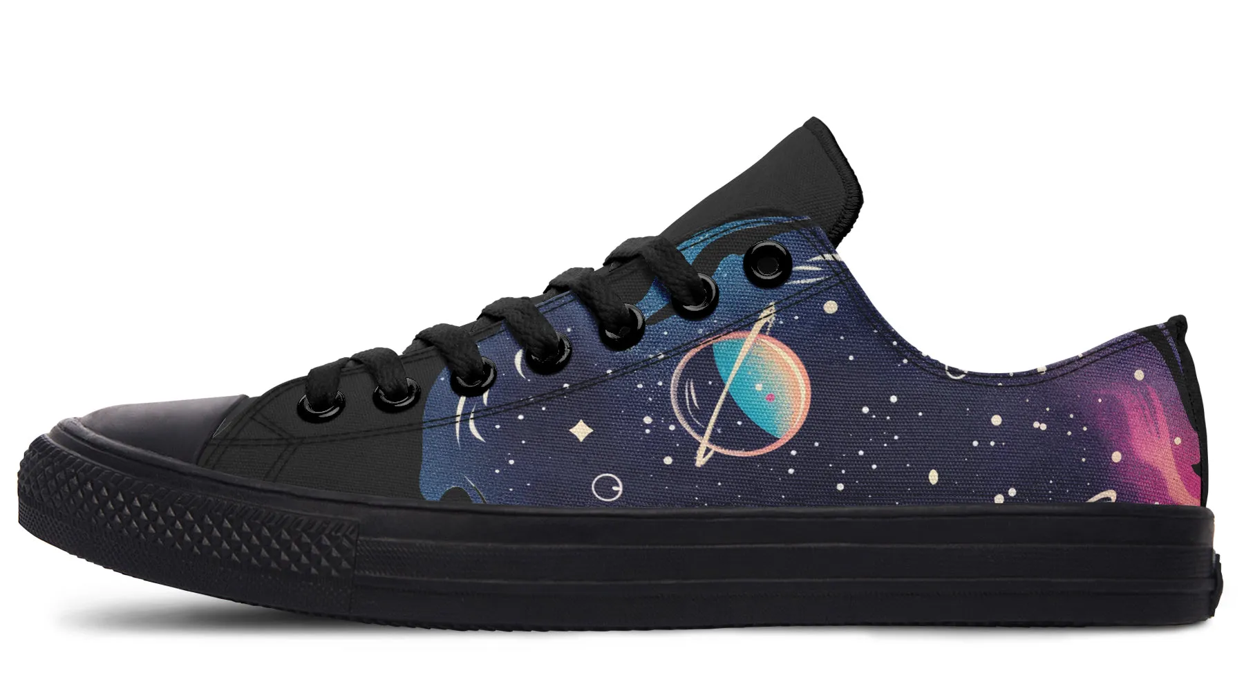 Nebula Low Tops - Classic Premium Canvas Shoes with Comfortable and Durable Soles